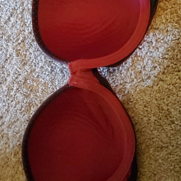 Freya Deco Spotlight Moulded Plunge Bra 1554 Claret Red Black 30F - Picture 4 of 6